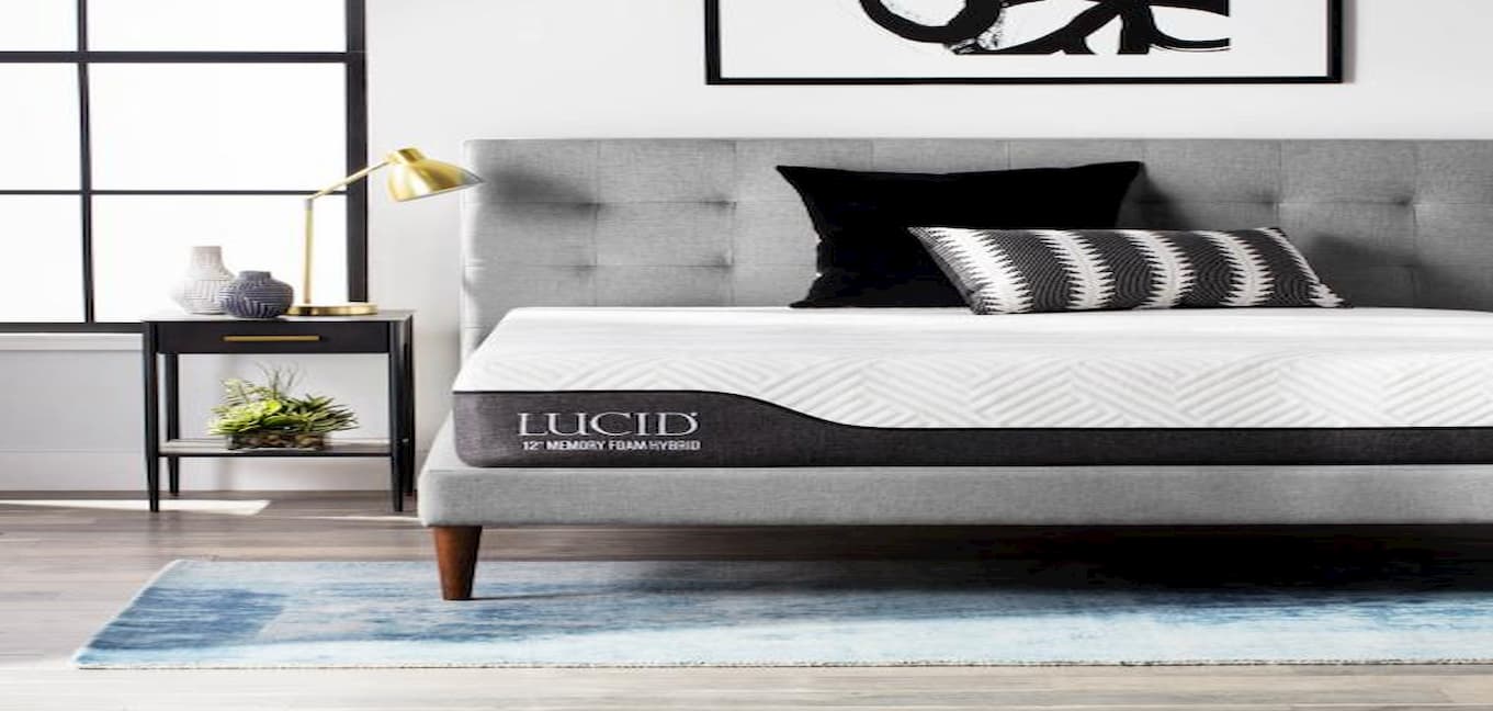 lucid 12 inch latex hybrid mattress reviews