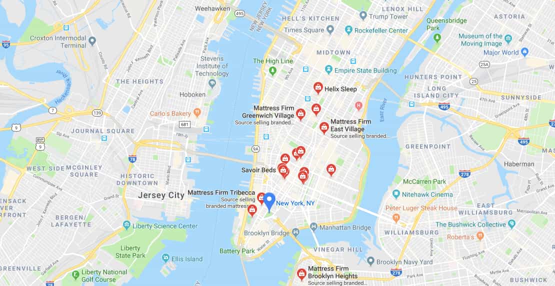 Mattress Stores Nearby New York