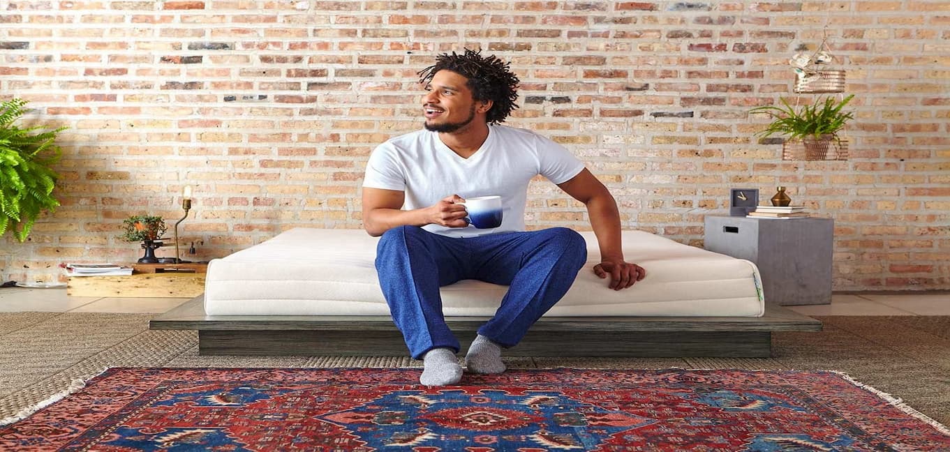 sleep on latex pure green natural latex mattress