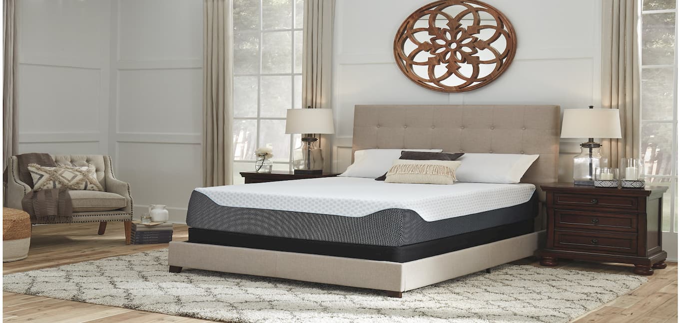 ashley sleep gel memory foam mattress