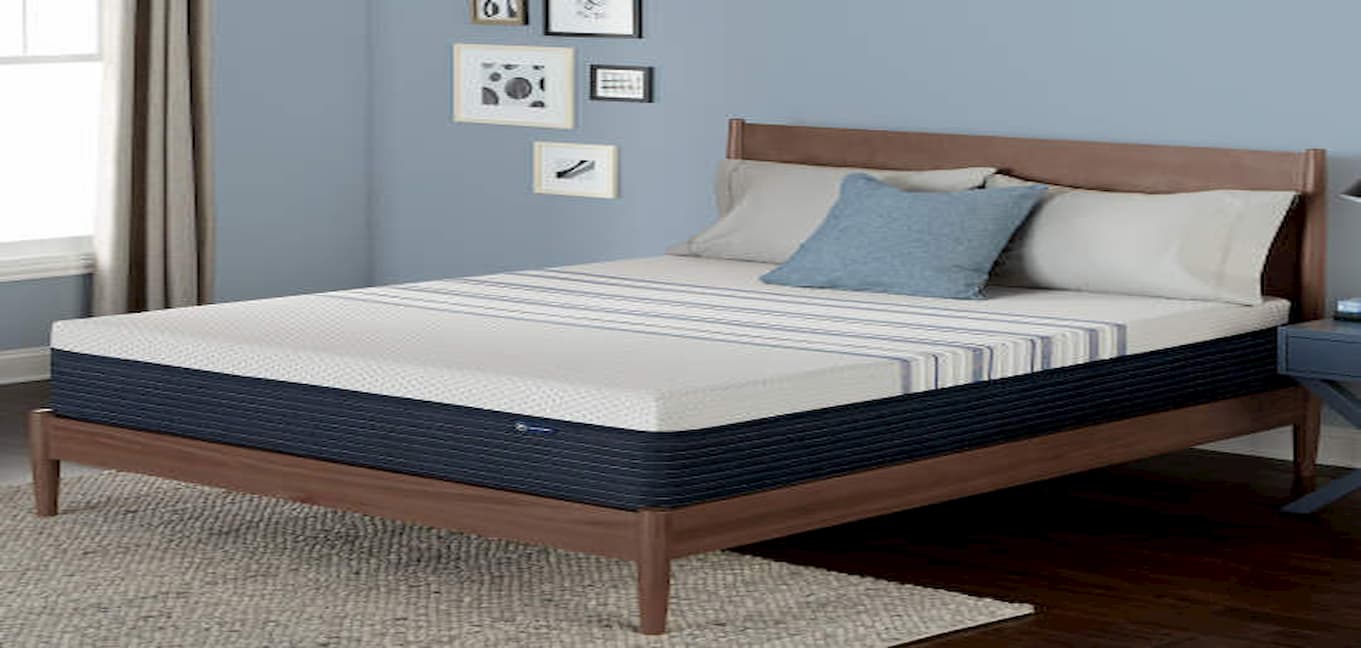 12 copper infused gel memory foam mattress